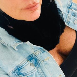 Glamour Puss fur neck warmer